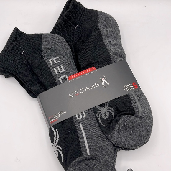 Spyder Underwear & Socks Spyder Quarter Socks 5 Pack Poshmark